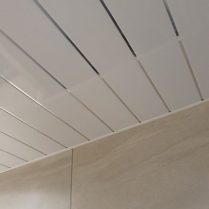 3m Length White Gloss and Chrome - Image 4