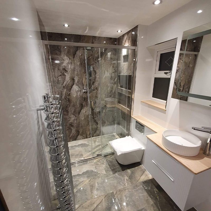 Claddplus Checklist Bottom Left Shower Panels Sheffield