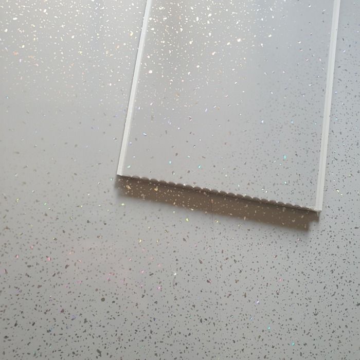 Grey Sparkle 25cm Wall Panels - Image 7