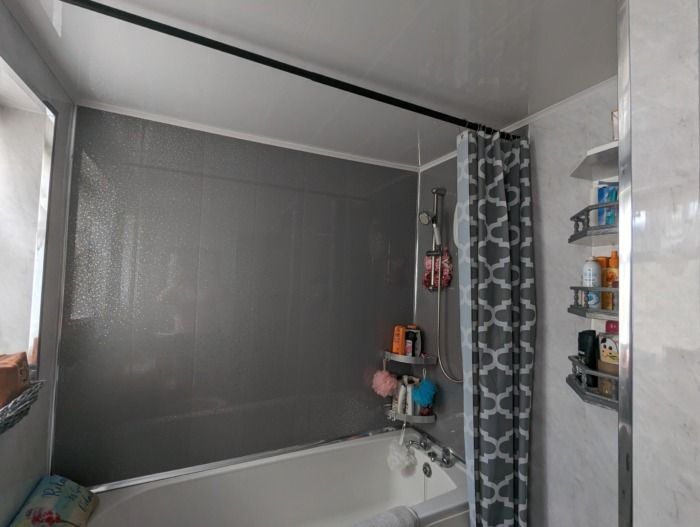 Grey Sparkle 25cm Wall Panels - Image 5