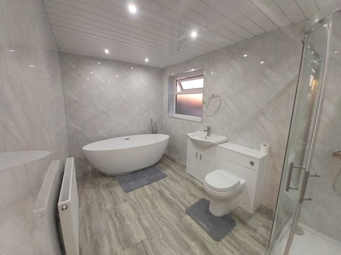 Grey Marble 1m Wide Wall Panel (Gloss) - Image 4