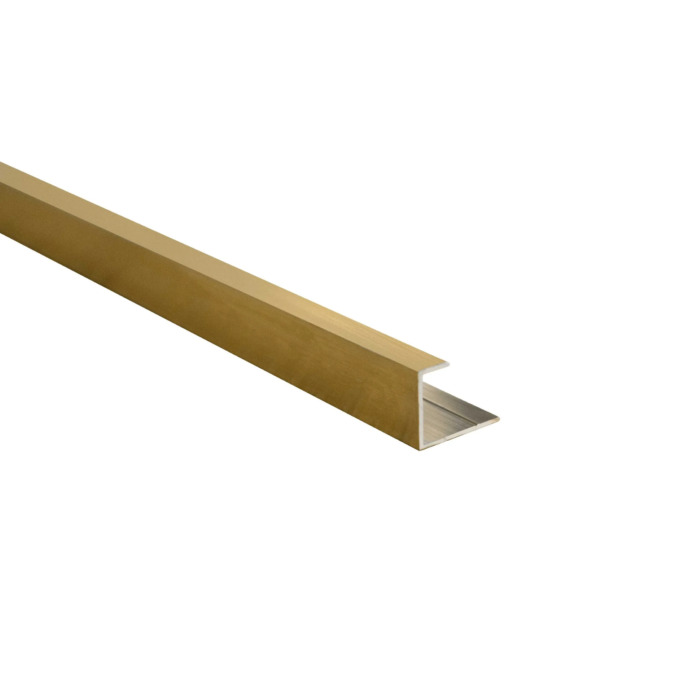 Brushed Gold Metal 11.5mm End Cap