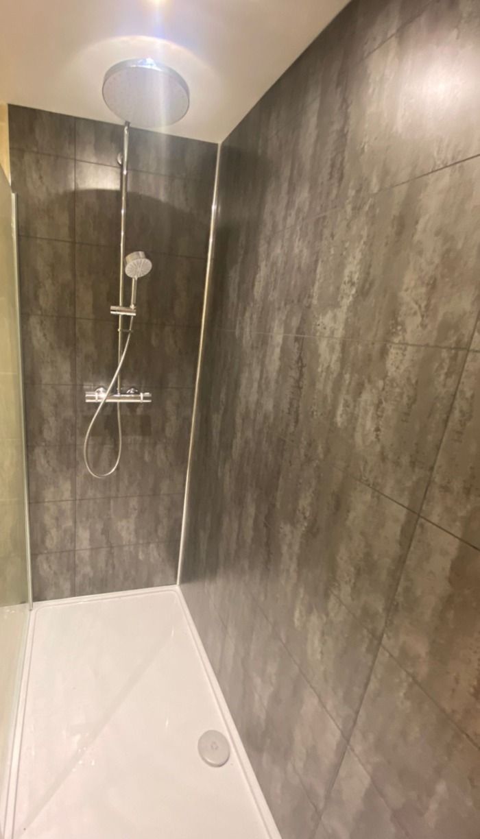 Grey Metallic 60cm Tile Panel (Matt) - Image 3