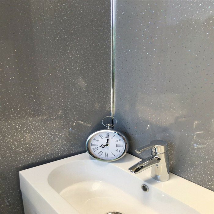 Grey Sparkle 1m Wide Wall Panel (Gloss) - Image 3