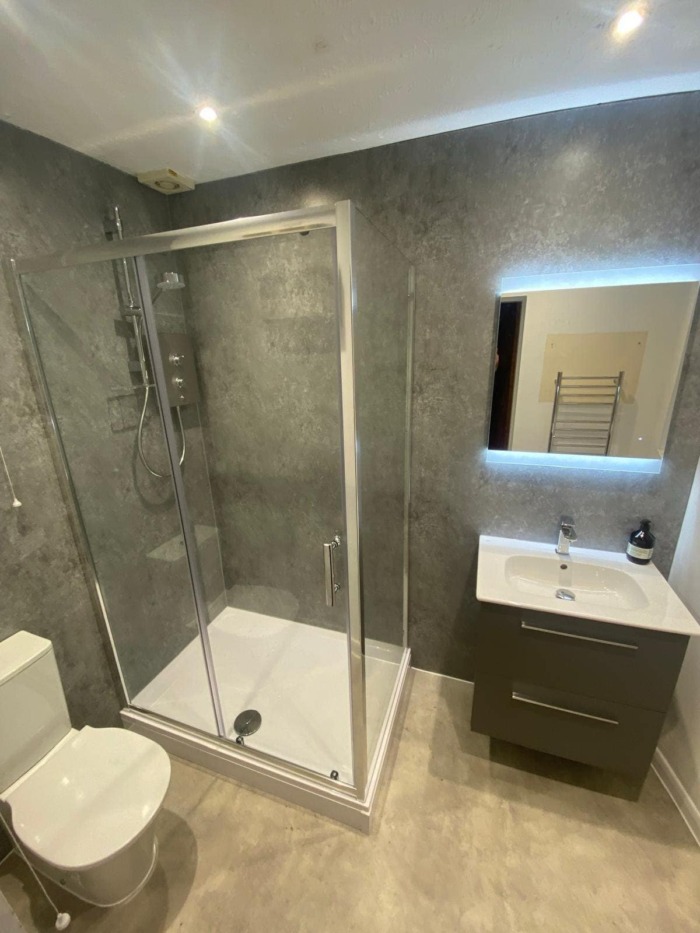 Grey Concrete 1m Wide Wall Panel (Matt) - Image 5