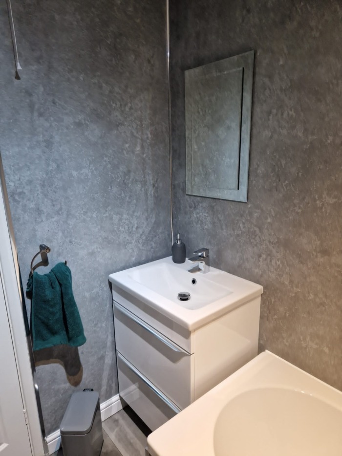 Grey Concrete 1m Wide Wall Panel (Matt) - Image 6
