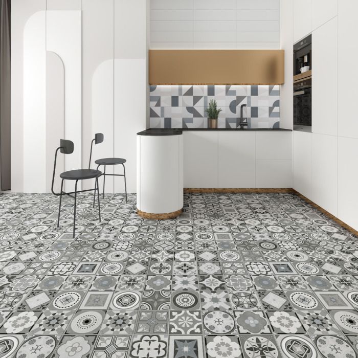 Valetta Mosaic Tiles SPC Flooring 1.49m2 - Image 2