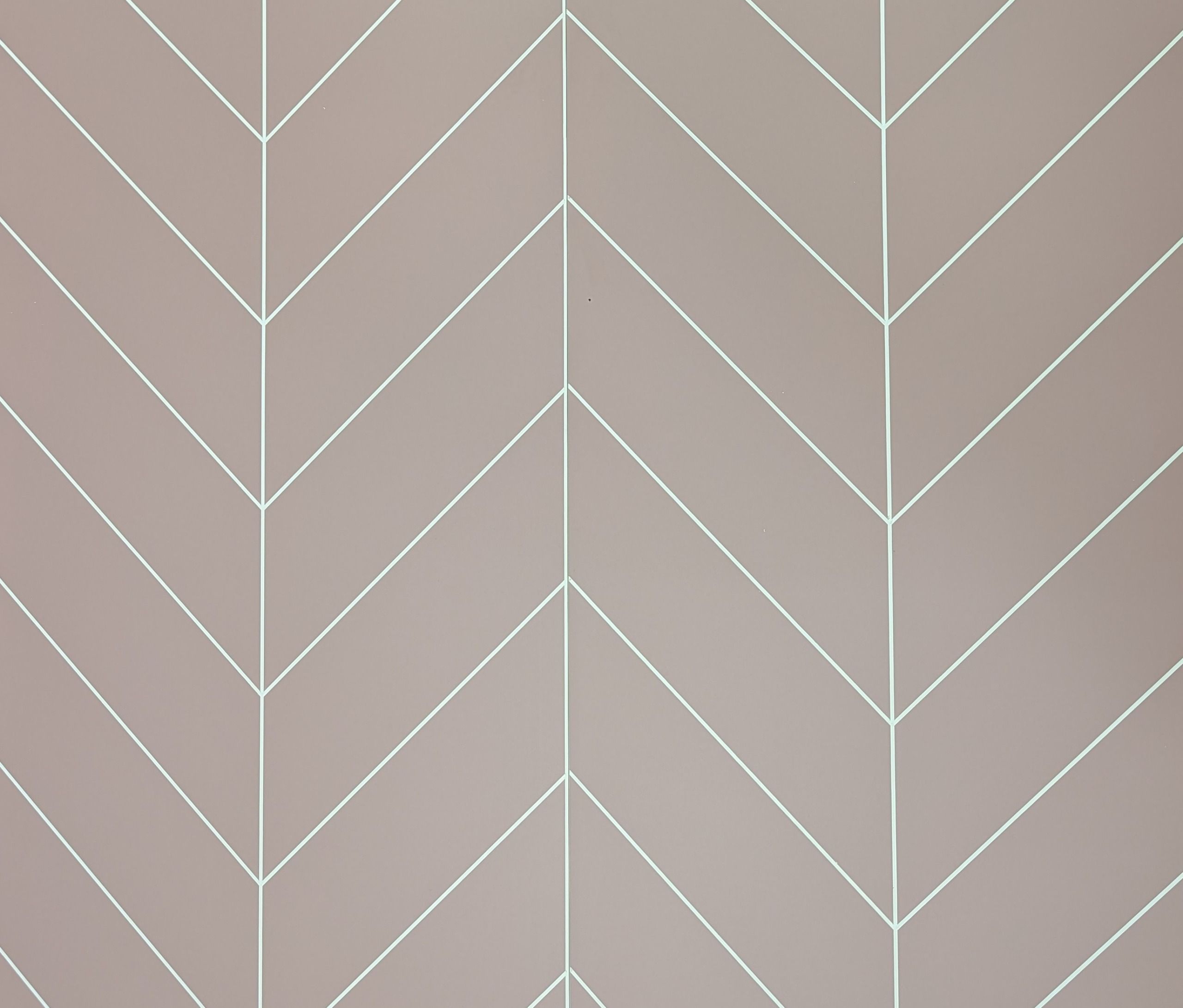 Pink Chevron Tile 50cm Wall Panel (Matt) - Image 3