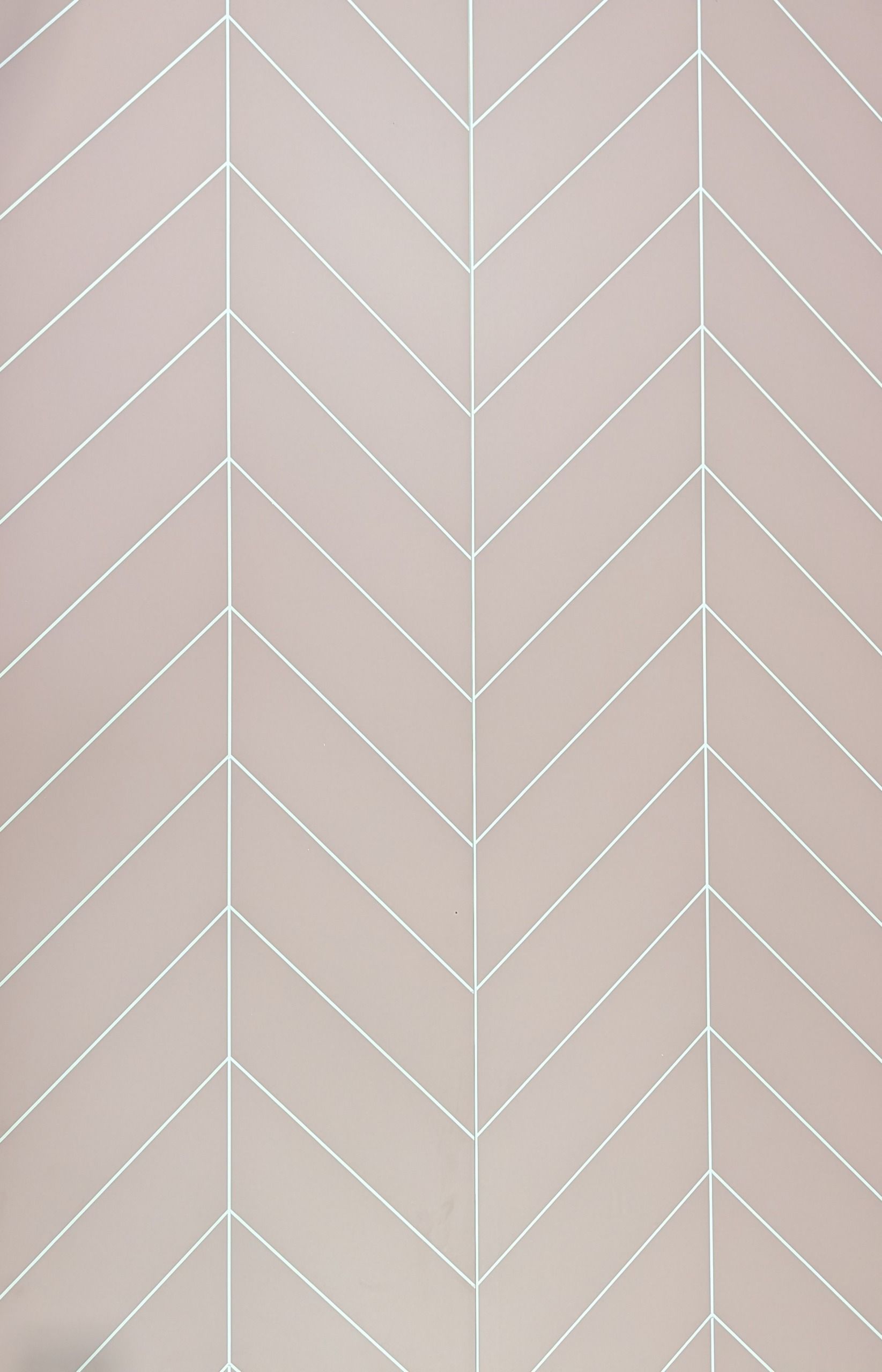Pink Chevron Tile 50cm Wall Panel (Matt) - Image 4
