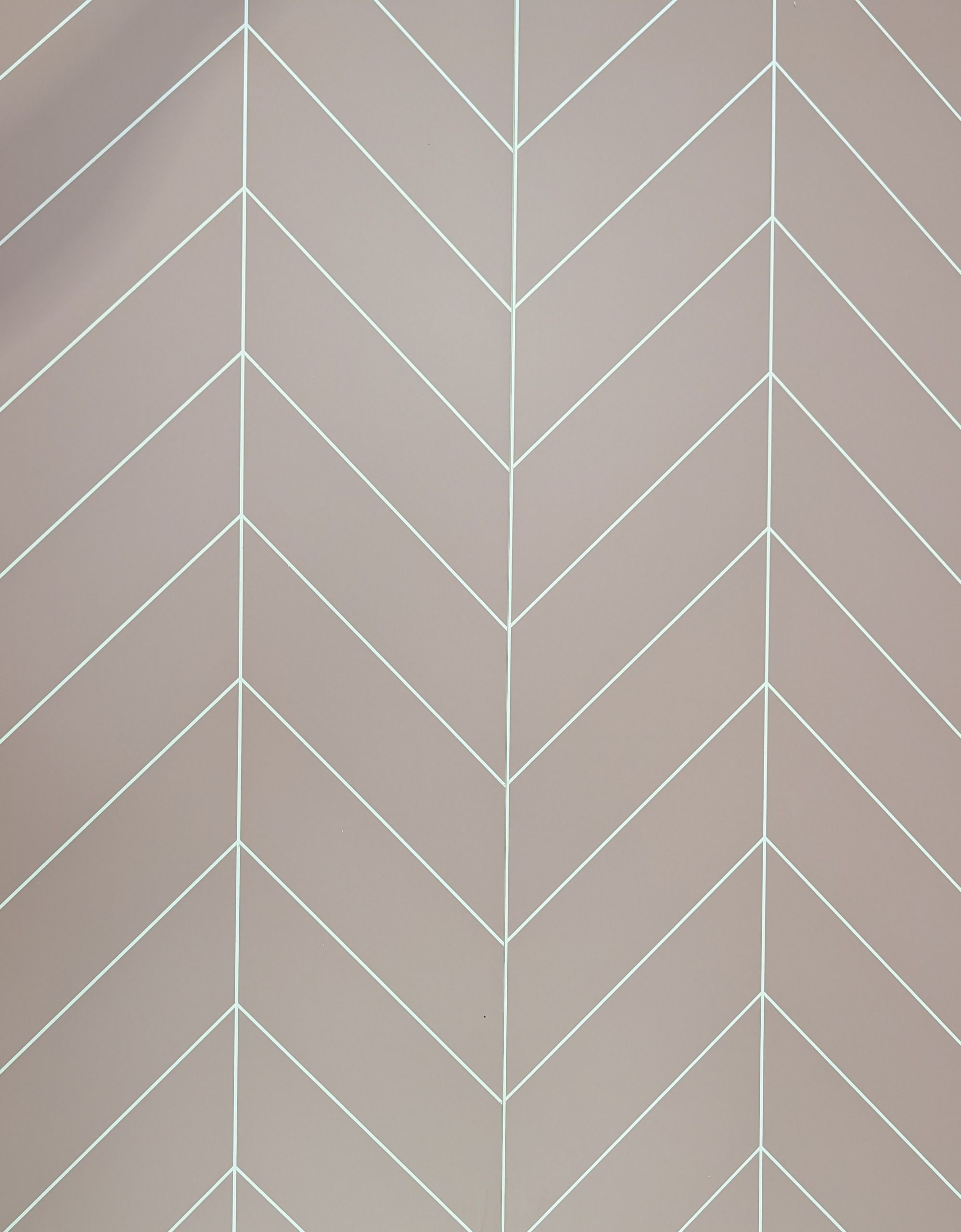 Pink Chevron Tile 50cm Wall Panel (Matt) - Image 5